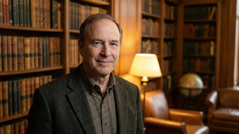 A mentor in a library