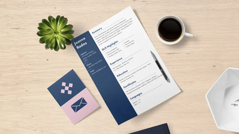 An image of a cover letter