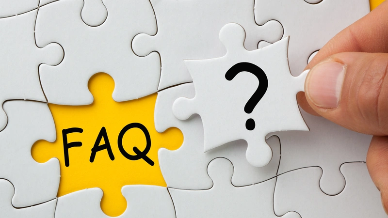 An image of FAQ
