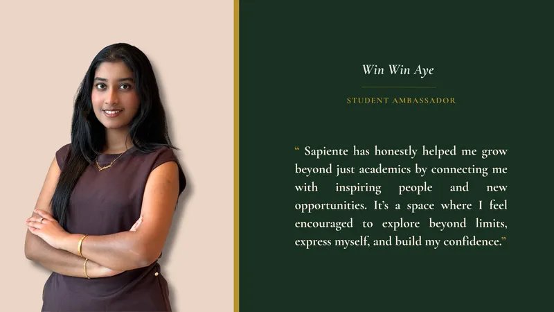 An image of Win Win, our student ambassador