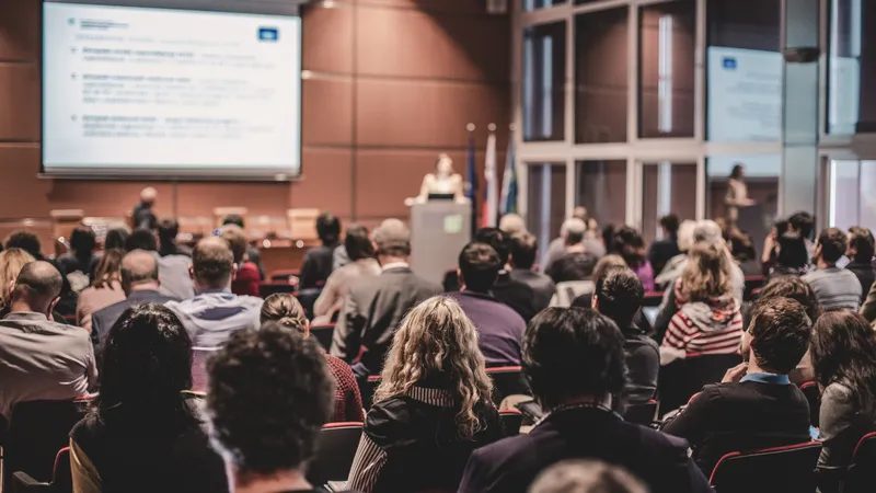 An image of a lecture room in a university