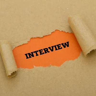 An image of an interview
